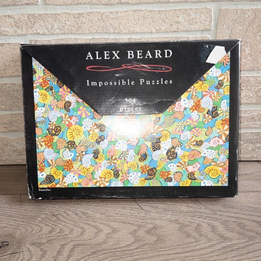 NIB Alex Beard 504 Piece Impossible Puzzle‎